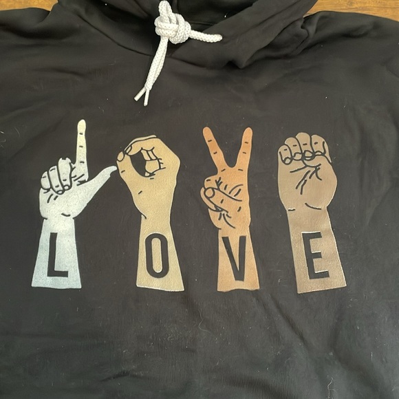 Closet closing Warehouse sale: hoodie - Love - Picture 2 of 2